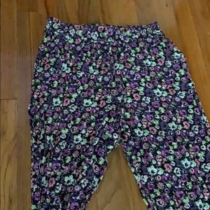 Floral Joggers